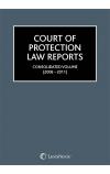 Court of Protection Law Reports Consolidated Volume 2008-2011 cover