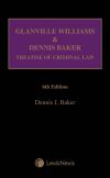 Glanville Williams & Dennis Baker Treatise of Criminal Law, Sixth Edition cover