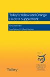 Tolley's Yellow and Orange Finance Act 2017 Supplement cover