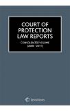 Court of Protection Law Reports Consolidated Volume 2008-2011 cover