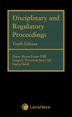 Disciplinary and Regulatory Proceedings Tenth edition cover