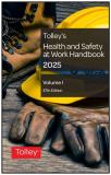 Tolley's Health and Safety at Work Handbook 2025 37th edition cover