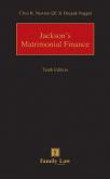 Jackson's Matrimonial Finance Tenth edition cover