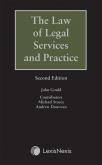 The Law of Legal Services Second edition cover