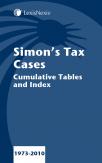 Simon's Tax Cases 2011 Bound Volume Part 1 cover