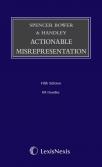 Spencer Bower & Handley: Actionable Misrepresentation Fifth edition cover