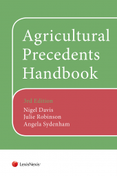 Agricultural Precedents Handbook Third edition and CD-ROM cover