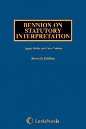 Bennion on Statutory Interpretation Seventh edition cover