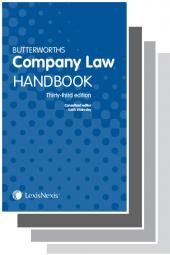 Butterworths Company Law Handbook 33rd edition & Tolley's Company Law Handbook 27th edition cover