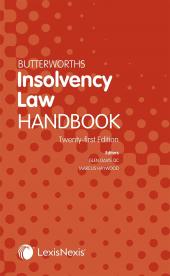 Butterworths Insolvency Law Handbook 21st edition cover