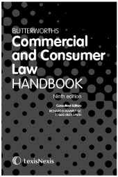 Butterworths Commercial and Consumer Law Handbook Ninth edition cover