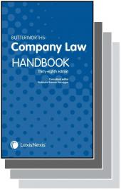 Butterworths Company Law Handbook 38th edition & Tolley's Company Law Handbook 32nd edition cover