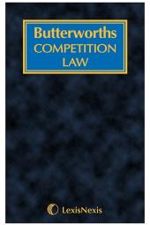 Butterworths Competition Law Service cover