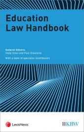 Education Law Handbook cover