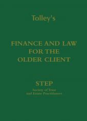 Finance and Law for the Older Client cover