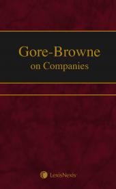 Gore-Browne on Companies cover