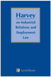 Harvey on Industrial Relations and Employment Law cover