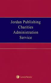 Jordan Publishing Charities Administration Service cover