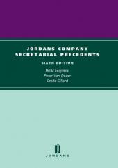 Jordan Publishing Company Secretarial Precedents Eighth edition (with CD-ROM) cover