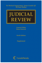 Supperstone, Goudie & Walker: Judicial Review First Supplement to the Sixth edition cover