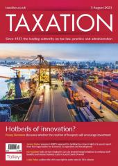 Taxation Magazine cover