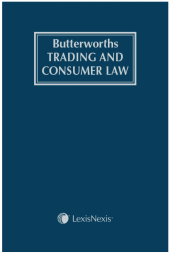 Butterworths Trading and Consumer Law cover