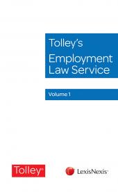 Tolley's Employment Law Service cover