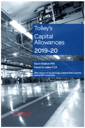 Tolley's Capital Allowances 2019-20 cover