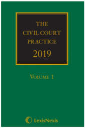 The Civil Court Practice 2019 (The Green Book)(Hardcopy, CD & eBook) cover