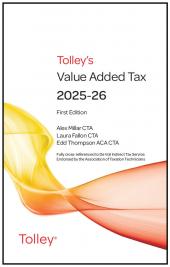 Tolley's Value Added Tax 2025-26 (includes First and Second editions) cover