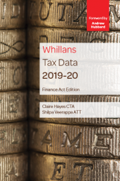 Whillans Tax Data 2019-20 (Finance Act edition) cover