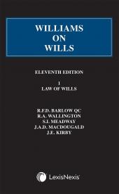 Williams on Wills 11th Edition Mainwork Set cover