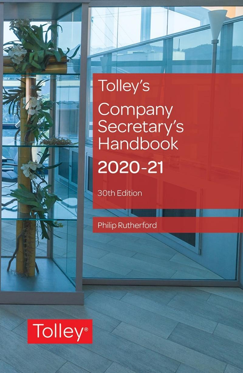 Tolley's Company Secretary's Handbook 30th Edition | LexisNexis UK